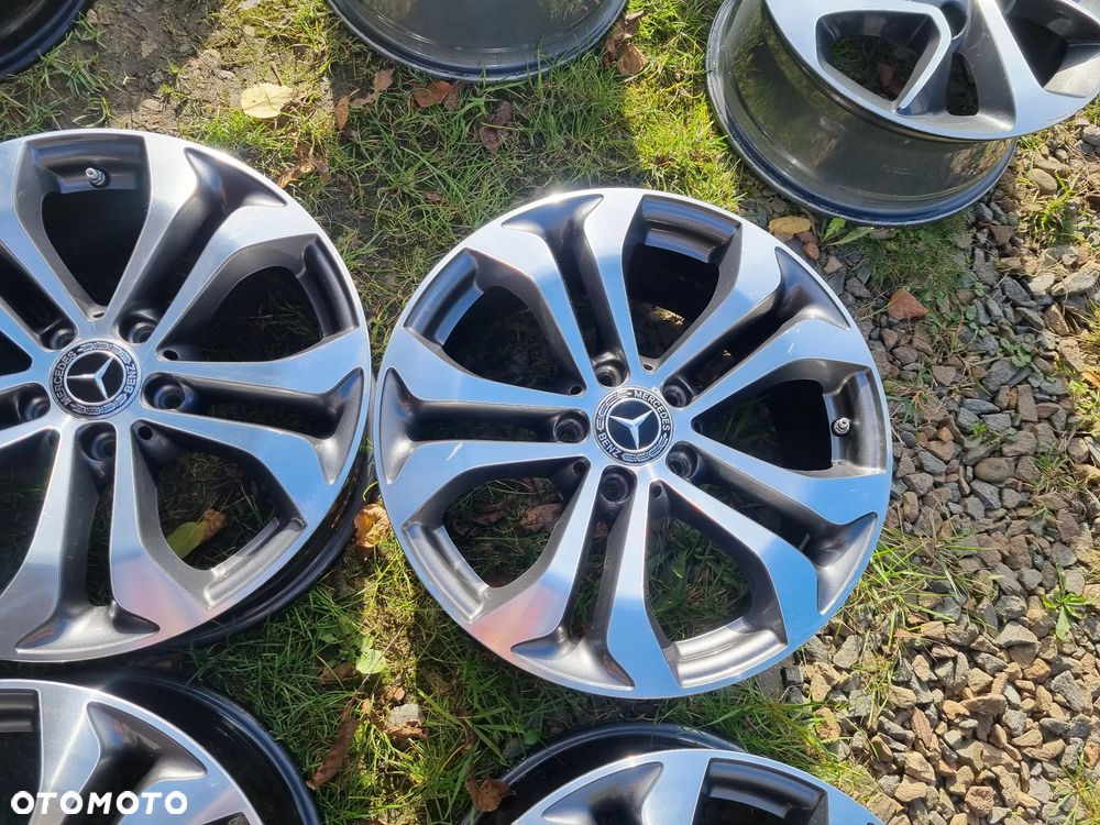 MERCEDES A253 GLC,GLE,GLK, C ,AUDI A4 alu 7,5X17 ET38 5X112 super stan - 4