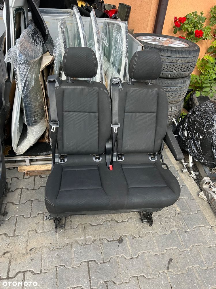 Renault Trafic III Fotele II rząd szybki demontaż montaż Vivaro B Talento - 12