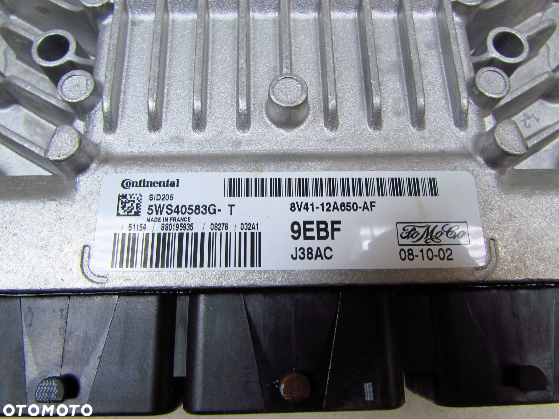 FORD KUGA MK1 2.0 TDCI KOMPUTER STEROWNIK 8V41-12A650-AF 5WS40583G-T - 5