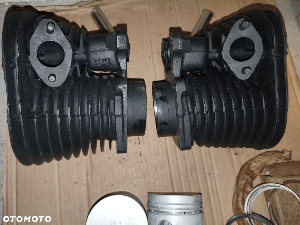 Oryginalne cylindry k750 po szlifie z nowymi tłokami 79.4 - 2