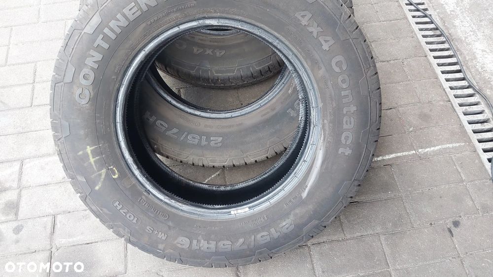 Komplet opon calorocznych Continental 4x4 215/75r16 107h - 5