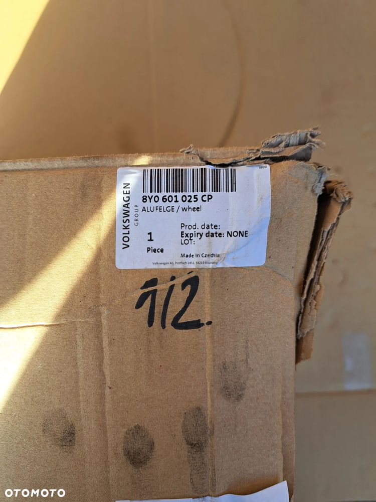 Felga aluminiowa Audi A3 S3 18 Cali 8Y0601025J 8Y0601025CP E-8.0Jx18H2-N ET 46 1x Alufelge Felge Wheel Audi A3 S3 - 12