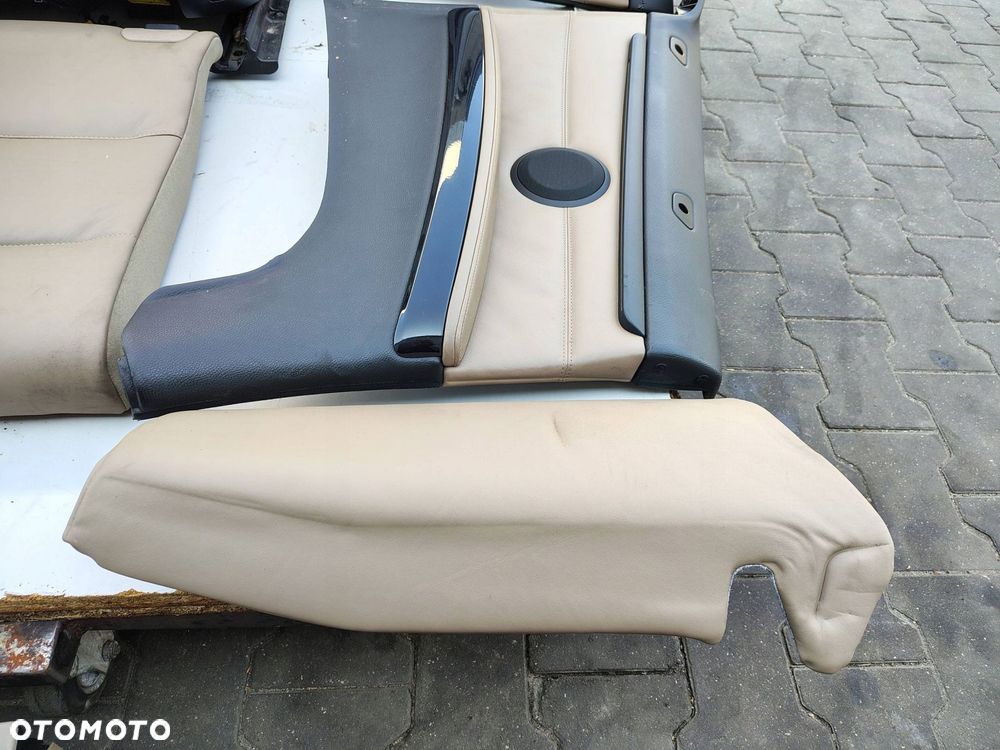 FOTEL FOTELE BOCZKI KANAPA SKÓRA GRZANE BMW 3 E93 CABRIO - 11