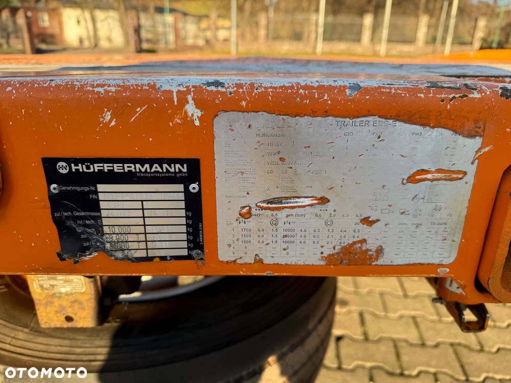 Huffermann HPA 24.83 L przyczepa niskopodwoziowa, podkontenerowa - 22