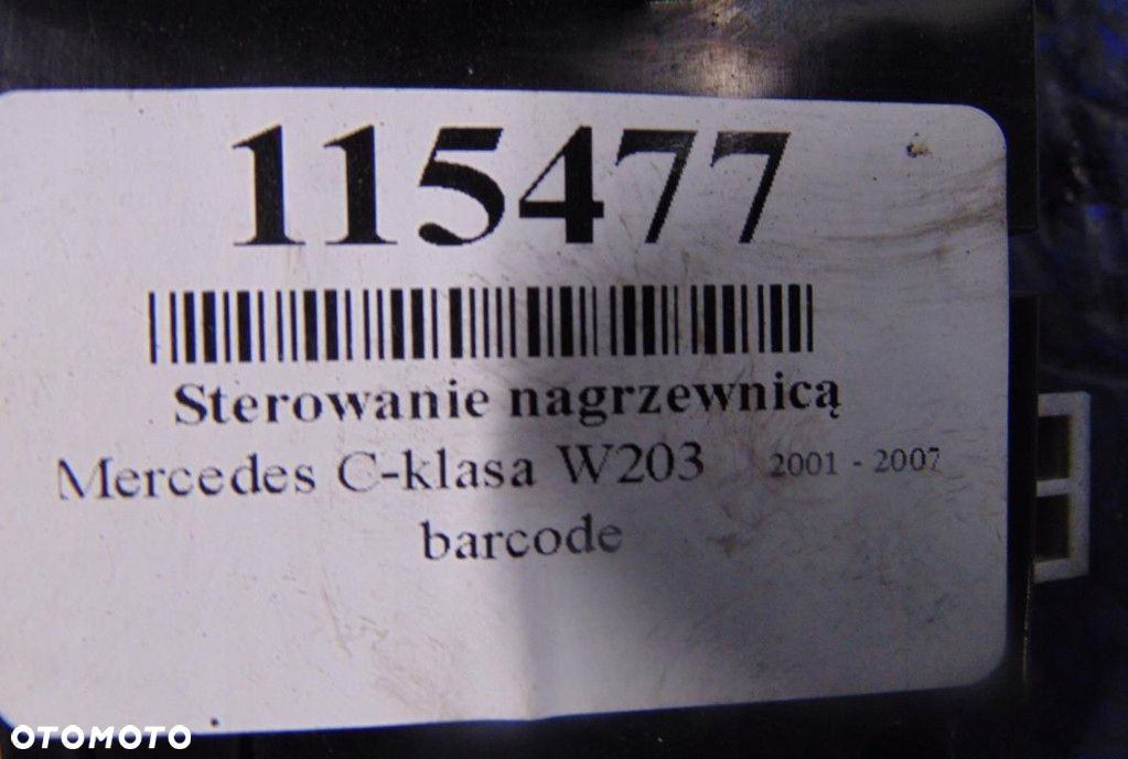 MERCEDES W203 2.0 KOMPRESOR PANEL NAWIEWU - 4