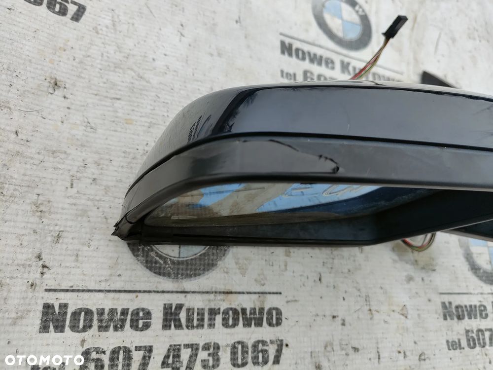 BMW E60 E61 Lusterko Lewe Europa 4 piny - 5