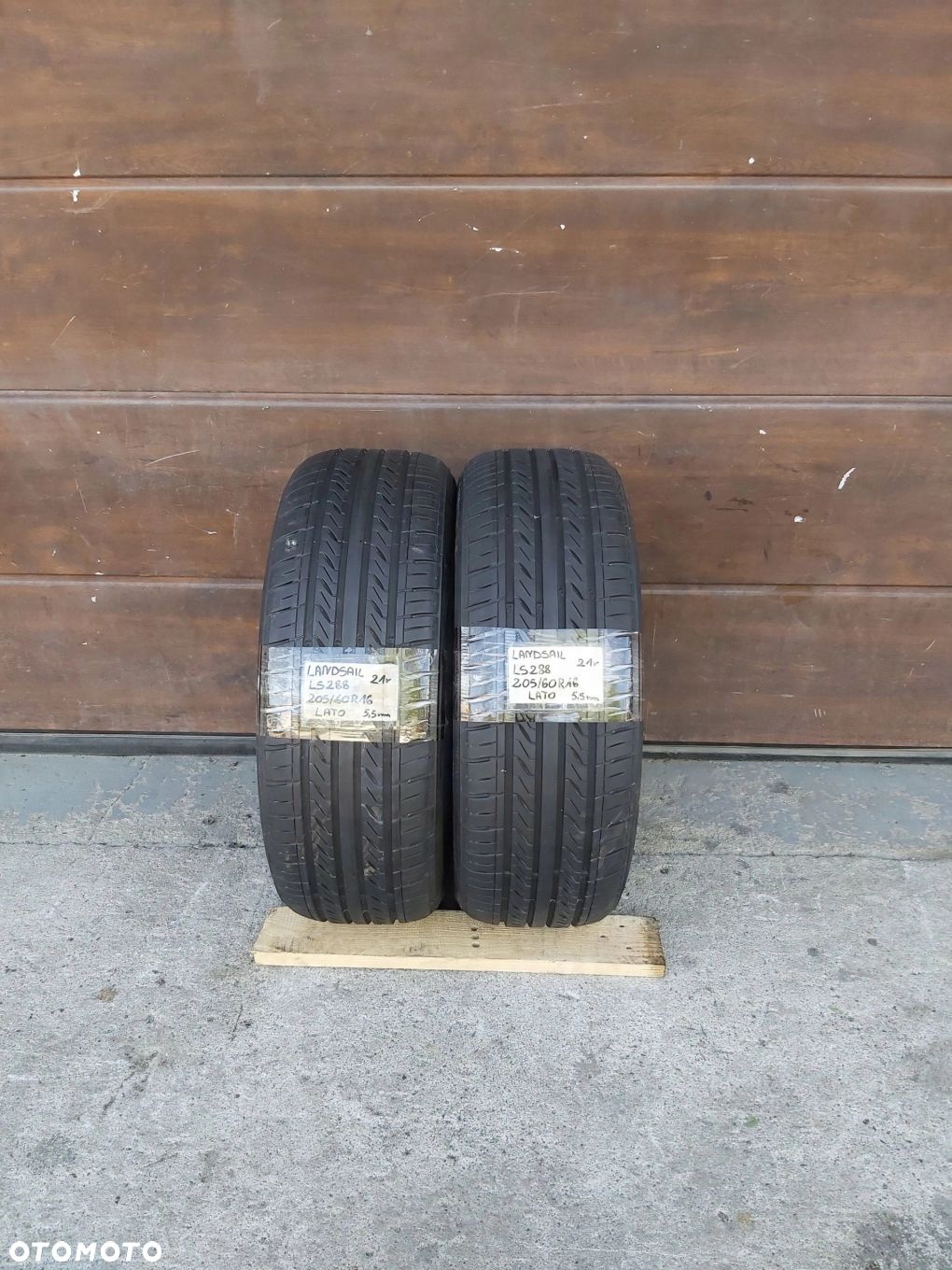 OPONY LANDSAIL LS288 205/60 r16 2021r 5,5mm 2 szt - 1