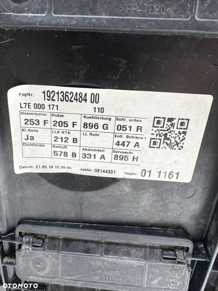 VW TRANSPORTER T6 T6.1 150 PS 2.0 TDI PAS PRZEDNI  KOMPLETNE CHŁODNICE 19R - 6