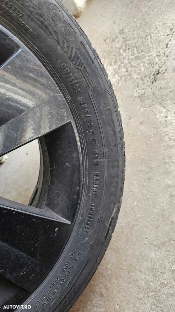 Set Roti Echipate Complet Skoda Rapid R15 - 2