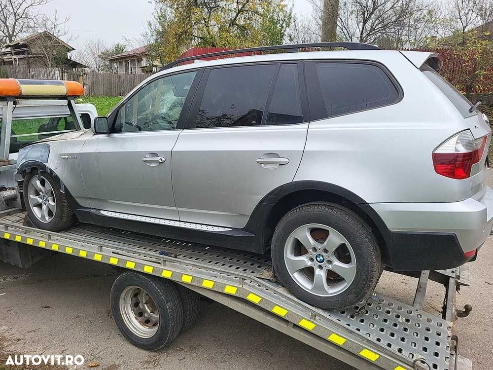 Jante bmw x3 e83 cu cauciucuri pe 17 de iarna Yokohama aproape noi - 1
