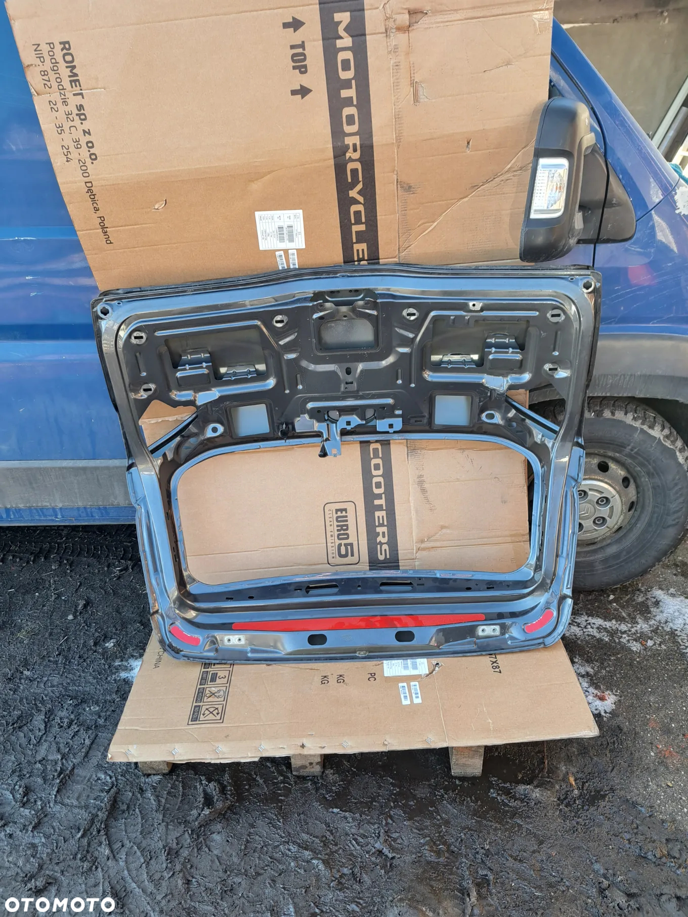 Klapa pokrywa bagażnika tylna tył Ford Mondeo IV MK-4 Kombi 2007 2008 2009 2010 1470572 7S71-N17A882-A 7S71-N17A881-A 1524863 - 11