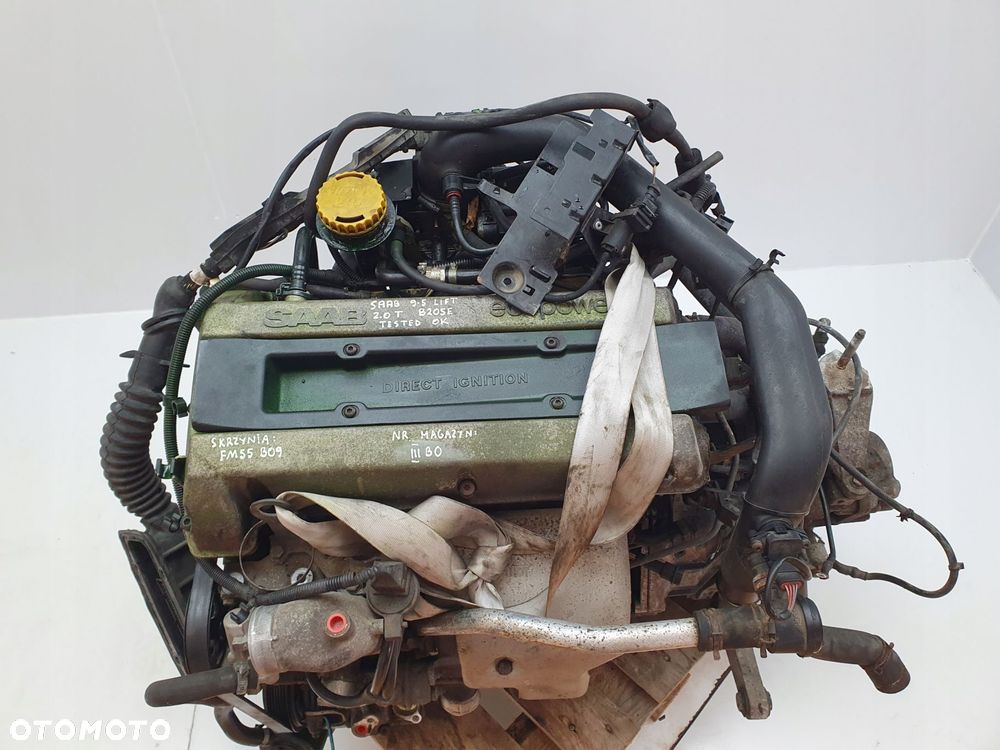 SILNIK KOMPLETNY Saab 95 9-5 2.0 T TURBO 150KM ECOPOWER sprawny B205E - 3