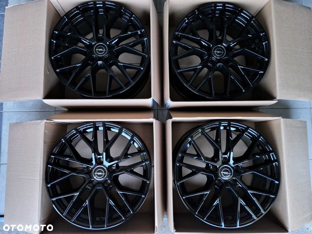 Alufelgi 17 5x120 Opel Insignia A Czarne Nowe ! 411# - 7