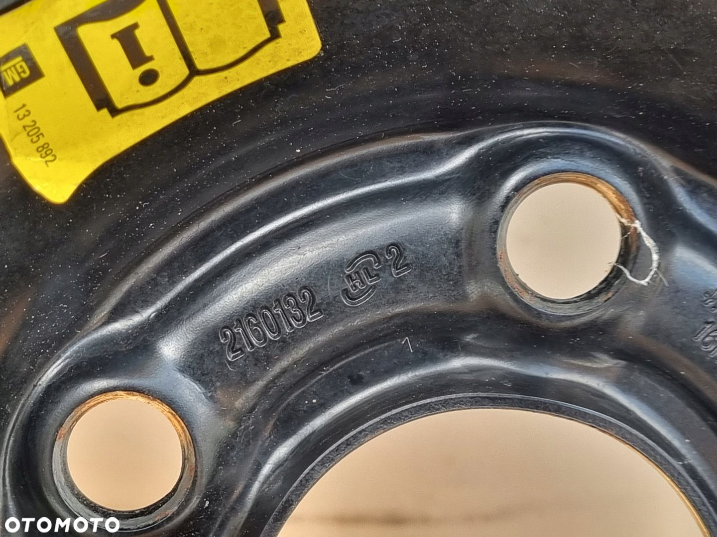 Opel Vectra C Astra H KOŁO DOJAZDOWE dojazdówka 115/70 R16 5x110 2160132 - 3