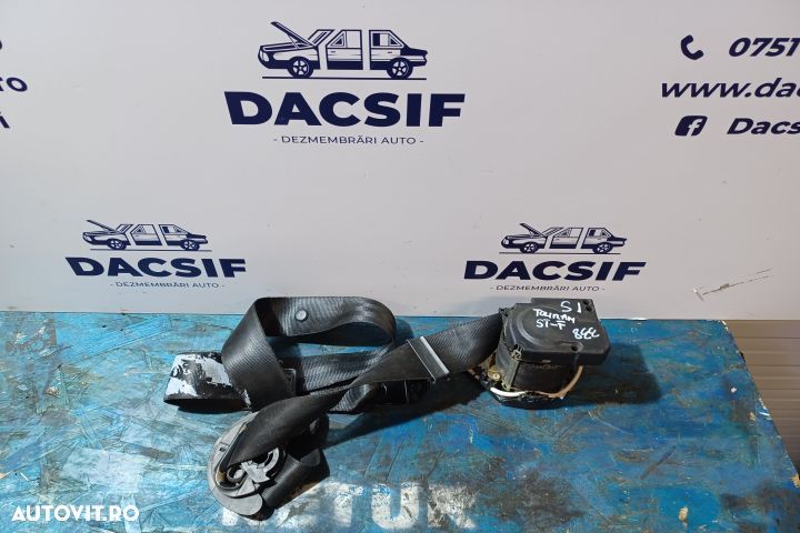 Centura siguranta fata stanga 1T1857705ARAA Volkswagen VW Touran 1 [f - 1