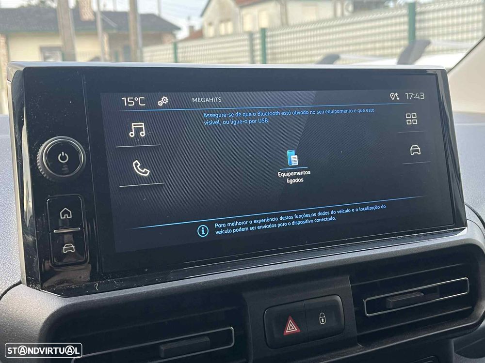 Peugeot Partner Longa 1.5 BlueHDi 100cv - 19