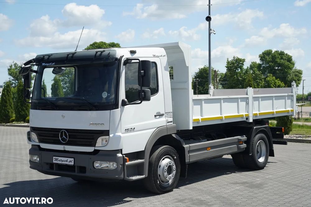 Mercedes-Benz ATEGO 1524 / 4x2 / BASCULATOR 5 M / MANUAL / - 8