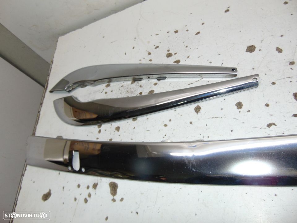 Jaguar xjr6 anos 90 frisos cromados do pára-choques - 6