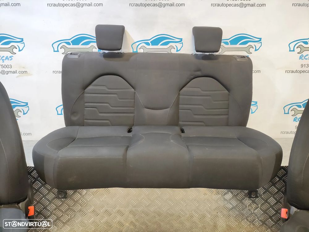 BANCO BANCOS TECIDO FRENTE FRONTAL TRASEIRO TRÁS AIRBAG ALFA ROMEO MITO 955 - 3