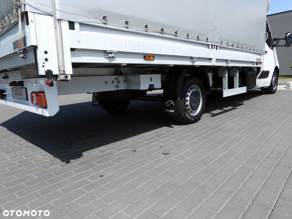 Opel MOVANO PLANDEKA 10 PALET WEBASTO TEMPOMAT LEDY PNEUMATYKA KLIMATYZACJA  165KM - 18