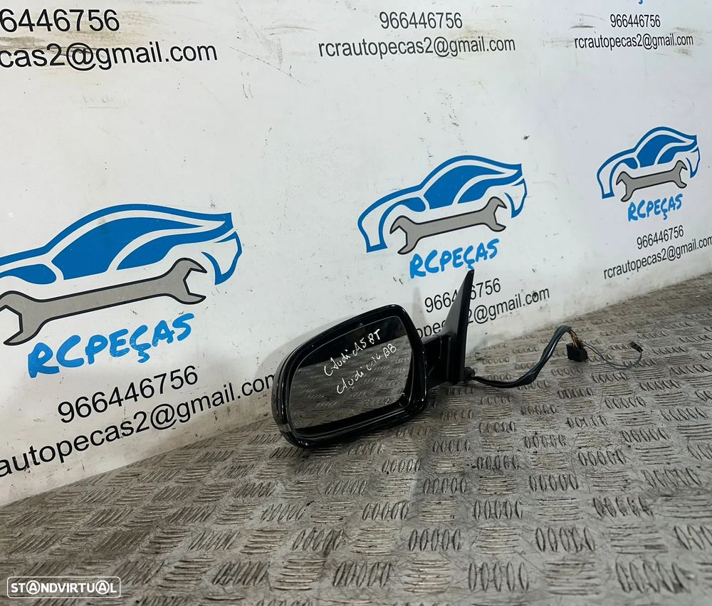 .Espelho Retrovisor Lateral Esquerdo Direito Original Audi A5 8T / A4 B8 1º fase - 12