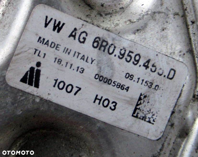 AUDI A1 1.6 TDI SILNIK WENTYLATORA CHŁODNICY 6R0959455D RAPID POLO IBIZA - 3