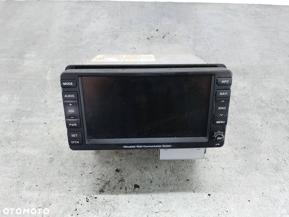 RADIO  MITSUBISHI LANCER IX ( 07-16 ) 8750A184 - 1
