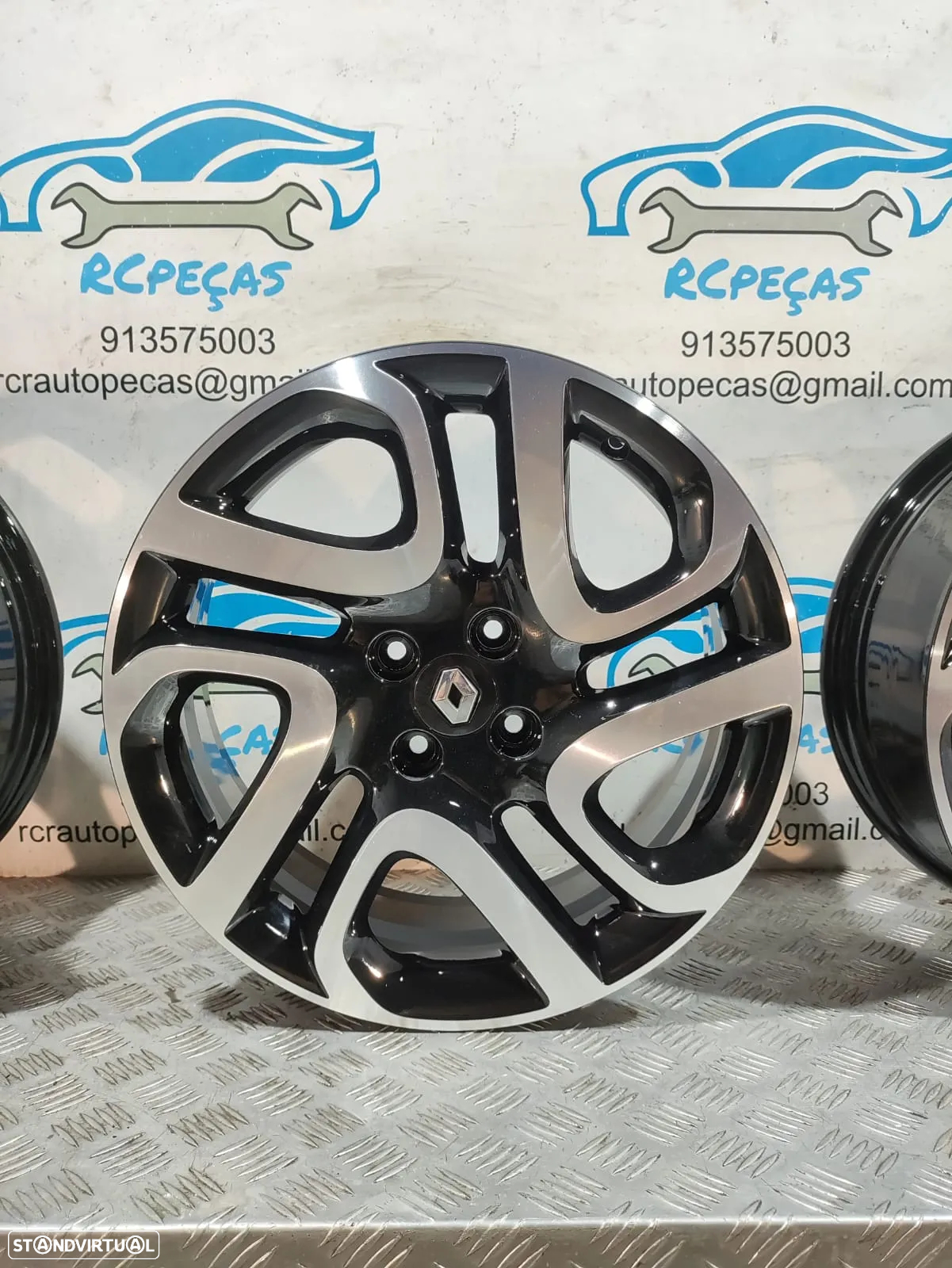 Jantes 17" Renault Captur - Fase 1 - 6,5J | ET40 | 4x100 - Originais como Novas - 403005727R - Jante | 17 Polegadas - 6