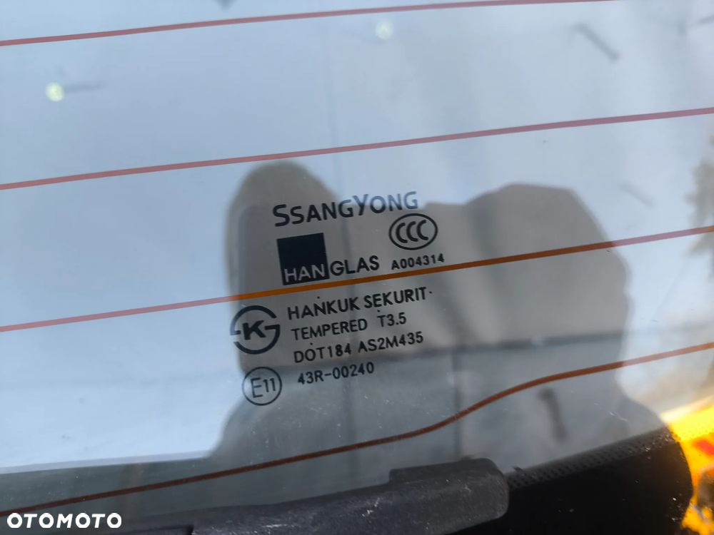 SSANGYOUNG RODIUS II KLAPA BAGAŻNIKA KOMPLETNA - 7
