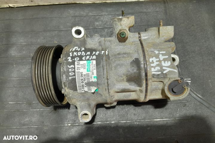 Compresor AC 5N0820803C 5N0820803C Skoda Yeti 1 [2009 - 2014] Crossov - 1