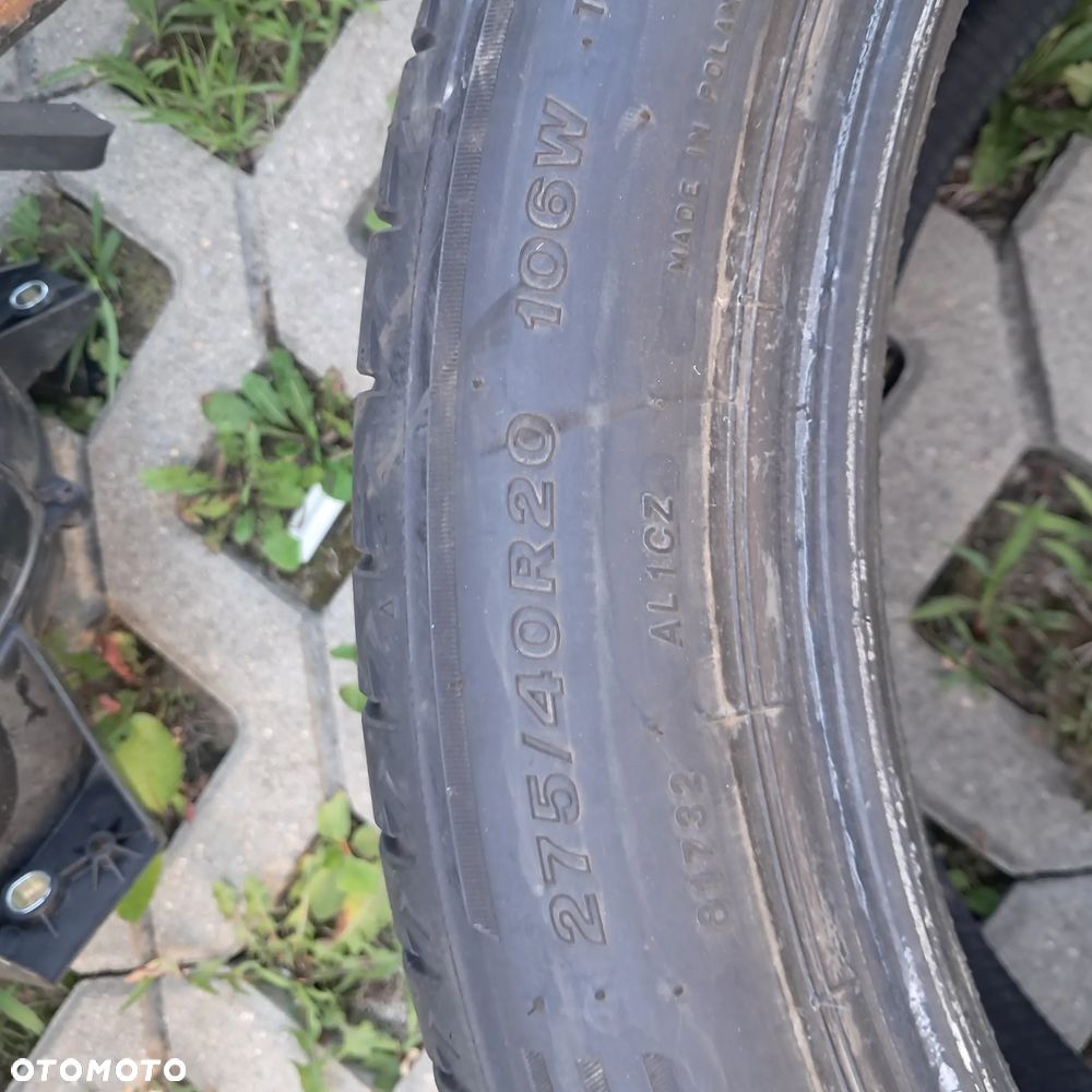 Opony letnie 275/40/20 275/40R20 Bridgestone Alenza para 2szt run flat rsc - 4