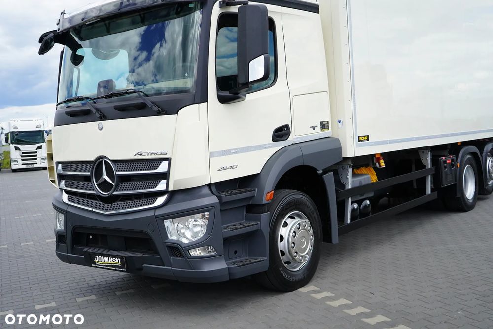 Mercedes-Benz ACTROS / 2540 / ACC / E 6 / CHŁODNIA + WINDA / 20 PALET / OŚ SKRĘTNA - 19