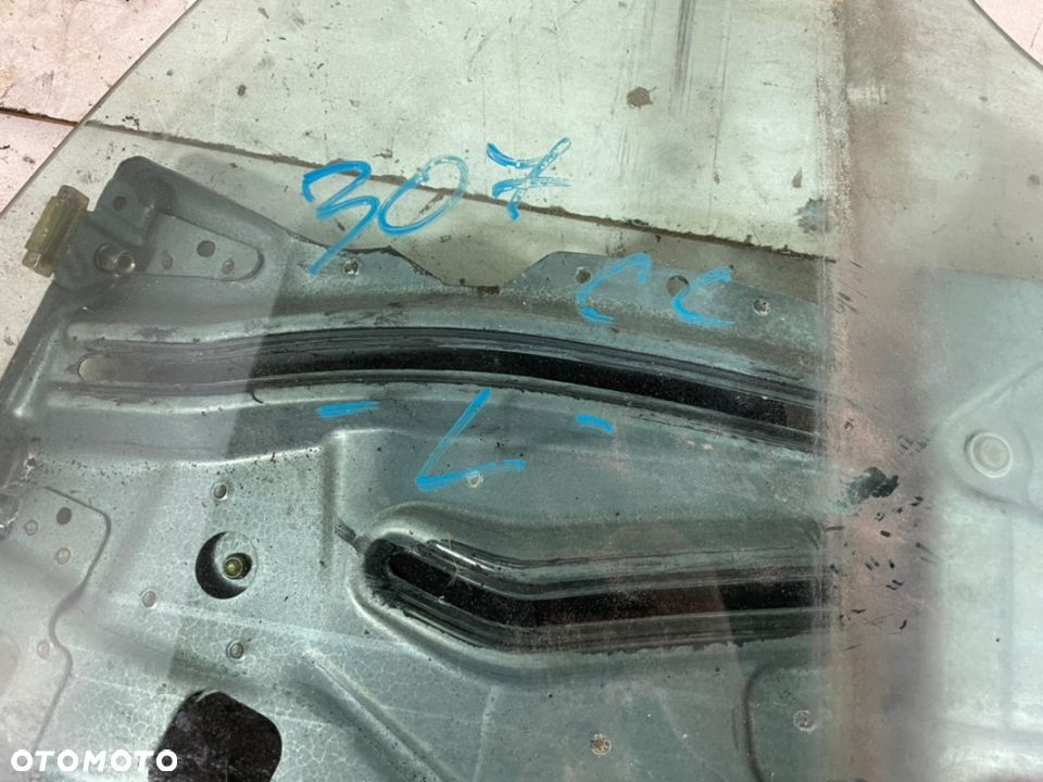 PEUGEOT 307 CC SZYBA PRAWA LEWA TYLNA TYŁ 43R00050 - 6