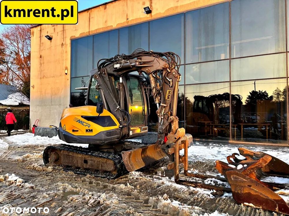 Mecalac 6 MCR MINI KOPARKA 2019r. | 8 MCR JCB 8035 VOLVO ECR 48 25 CAT 308 KUB - 5