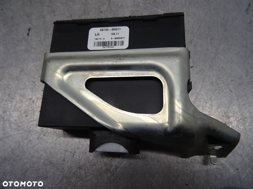 TOYOTA AYGO LIFT HB 5D 08-12 1.0B STEROWNIK MODUŁ IMMOBILIZERA 89740-0H011 - 2