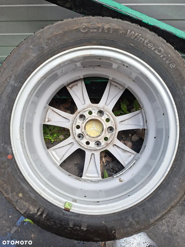 Koła kpl alufelgi 7Jx16 H2 ET43  +opony zimowe 205/55R16 Mercedes - 2