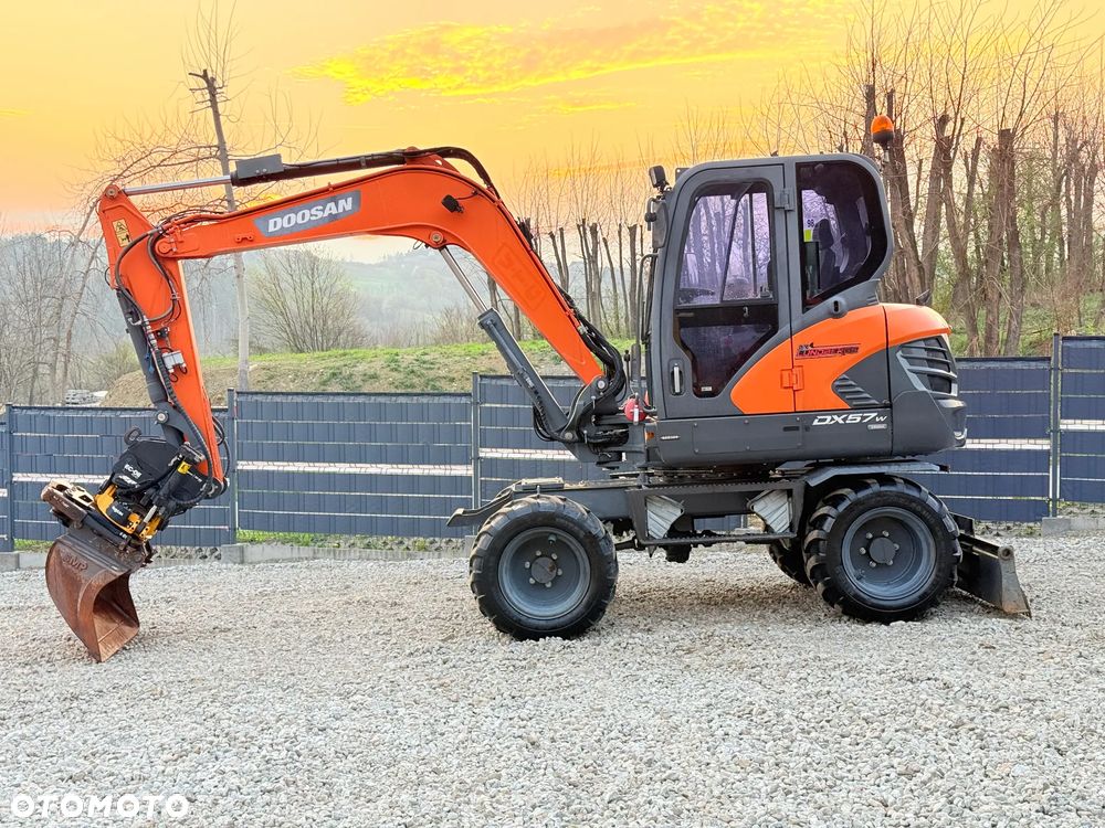 Doosan DOOSAN DX57W *ROTOTILT* 2200 Motogodzin * Jak Nowa * Sprowadzona * Stan Perfekcyjny - 9