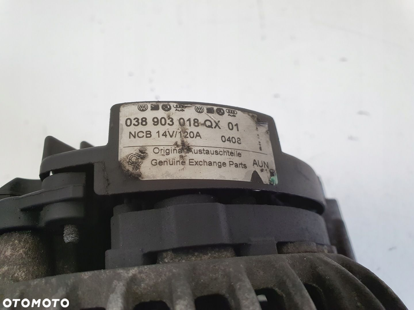 Vw Golf V Jetta Audi A3 1.9 TDI ALTERNATOR Bosch 038903018QX 120A - 3