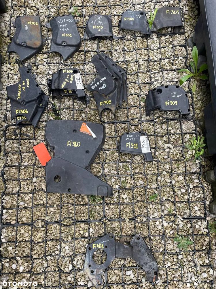 FIAT BENZYNA OBUDOWY / OSŁONY ROZRZĄDUZEWNĘTRZNA I WEWNĘTRZNA OSŁONA OBUDOWA ROZRZĄDU  1.4i / 1.6i / 1.8i / 1.9i / 2.0i / 2.5i / 3.0i - 4