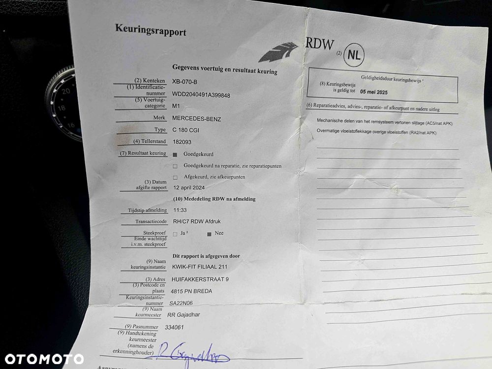 Mercedes-Benz Klasa C 180 CGI Automatik BlueEFFICIENCY SPORT EDITION - 27