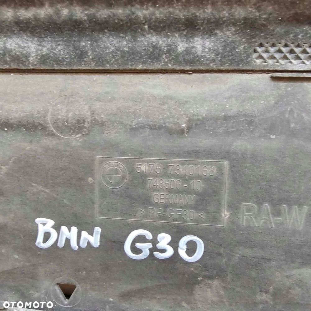 bmw 5 g30 g31 osłona pod silnik zderzak - 2