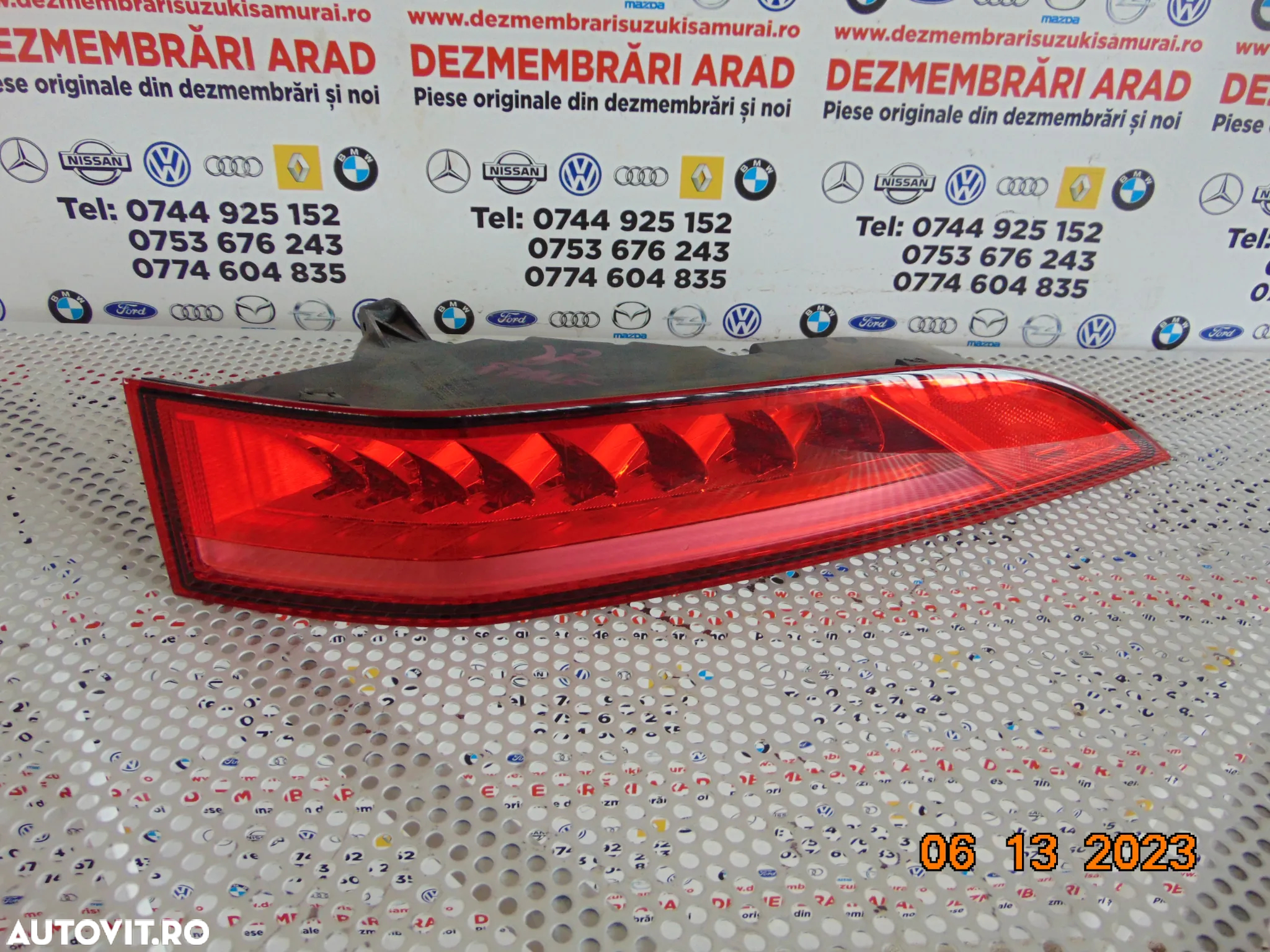 Stop Jaguar F Pace Stopuri stanga dreapta exterior caroserie lampa tripla led x761 dezmembrez - 5