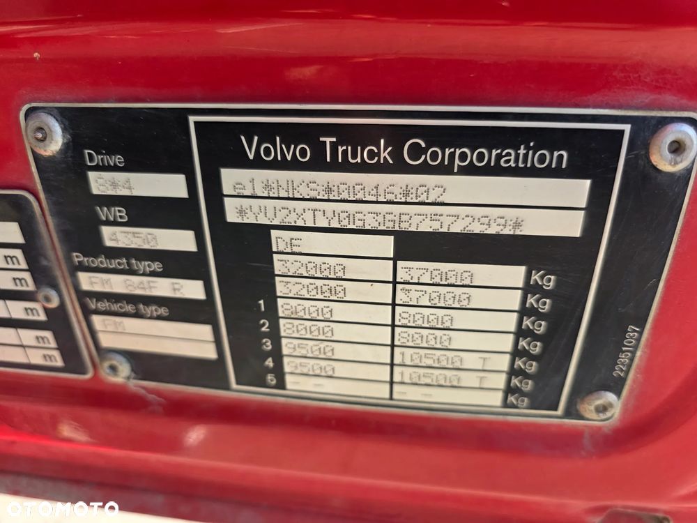 Volvo FMX 460 8X4 BORDMATIK Z NIEMIEC - 24