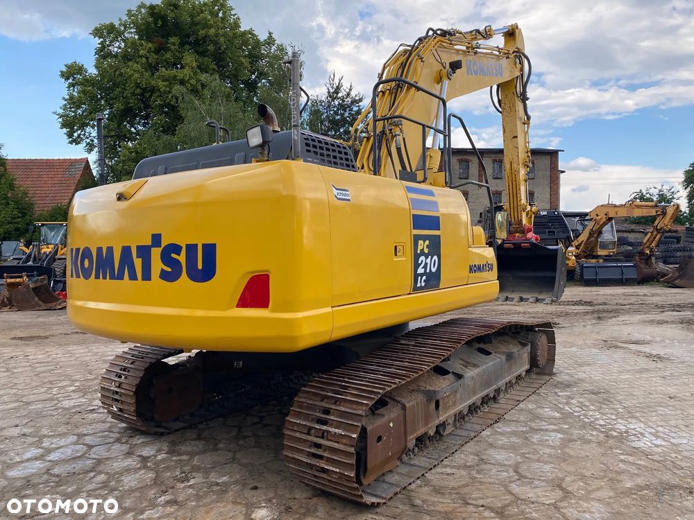 Komatsu PC 210 LC-10, 2013 ROK, z NIEMIEC, SERWISOWANA W KOMATSU, - 4