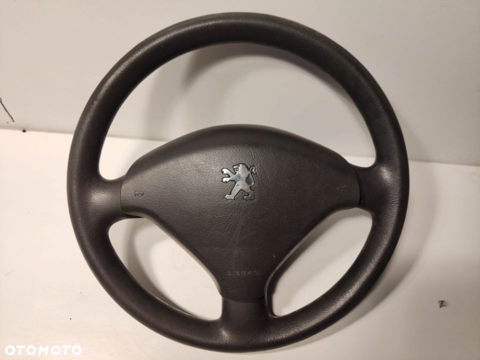 KIEROWNICA KOMPLETNA PEUGEOT 307 PLASTIK ORYGINAŁ WYSYŁKA! - 1