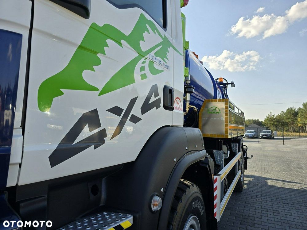 MAN 4x4 WUKO GAMON PW8  do zbierania odpadów płynnych separatorów - 10