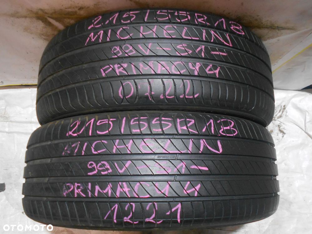 OPONY 215/55R18 MICHELIN PRIMACY 4 S1 DOT 0722 / 1221 7MM