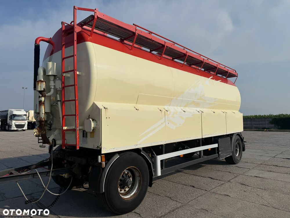 Welgro Przyczepa Beczka do paszy Silos Paszowóz 2 osie BPW 2006 - 1
