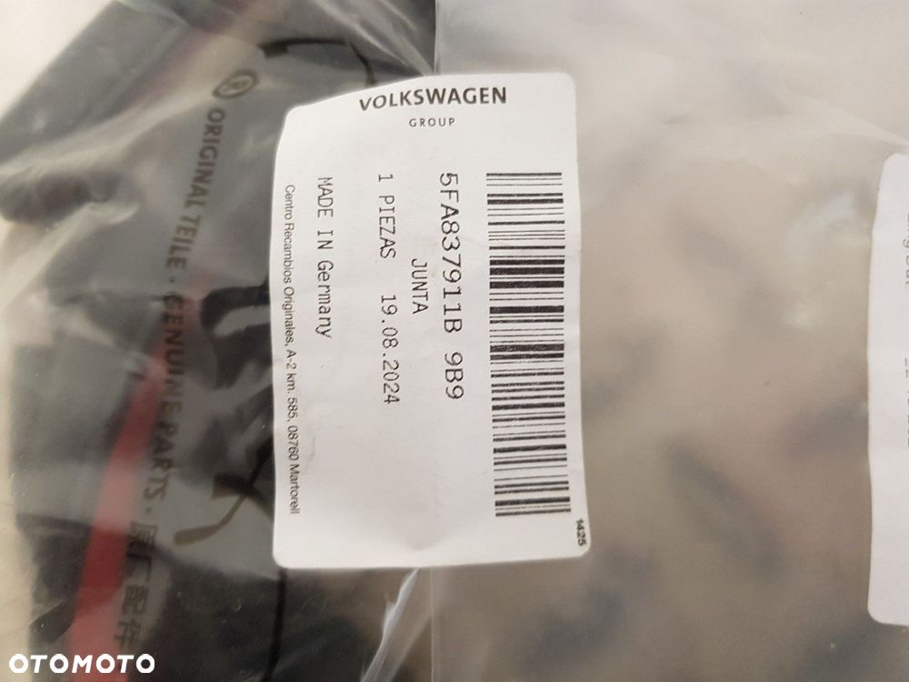 NOWA ORYGINALNA USZCZELKA DRZWI PRZEDNICH ZEWNĘTRZNA CUPRA FORMNETOR  5fa837911b - 3