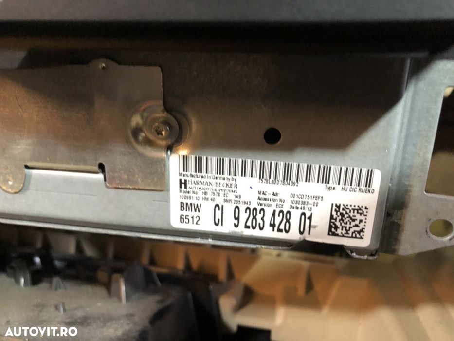Vand navigatie gps cic profesionala Mare si mica bmw x1 e84 Display - 3